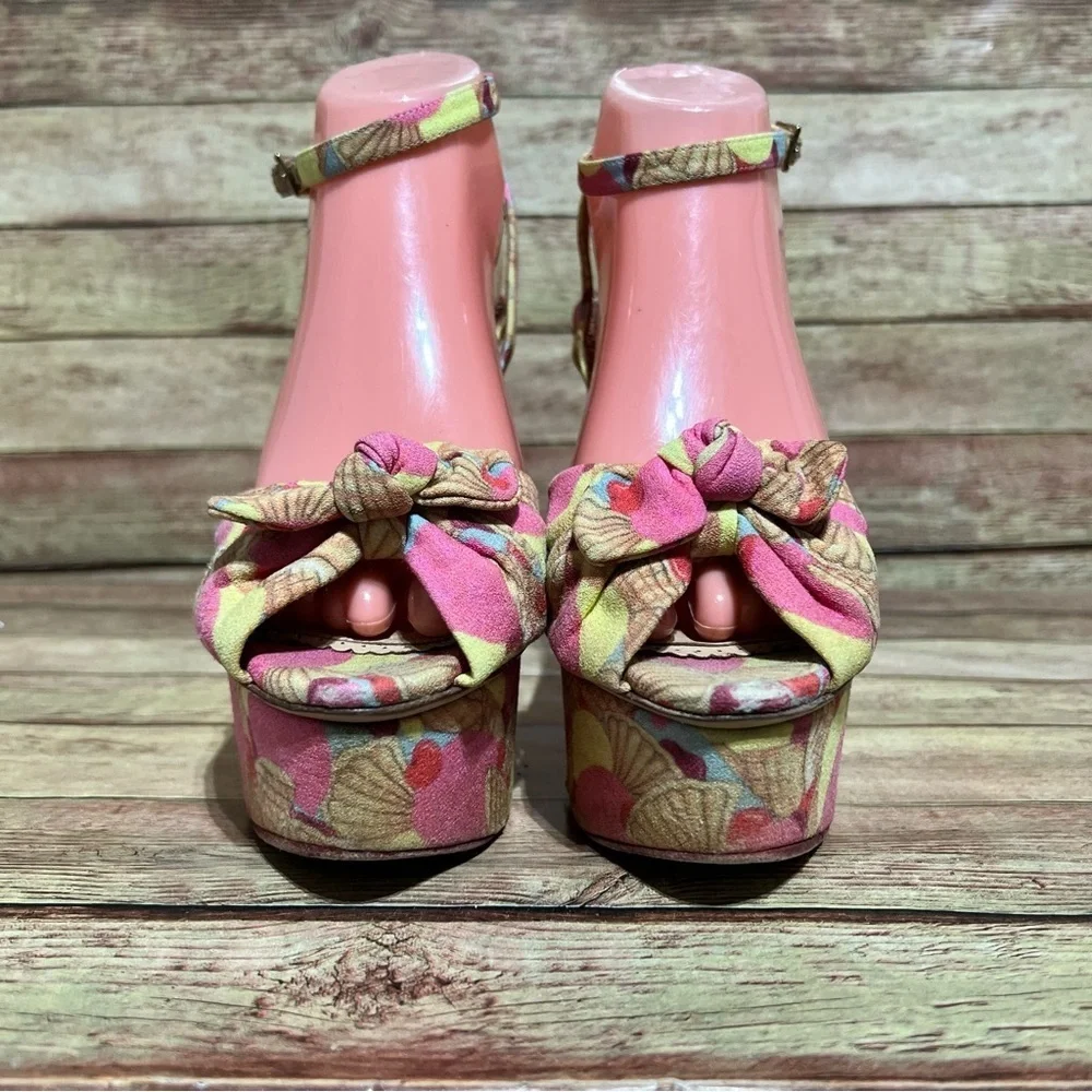 Charolette Olympia Ice Cream Wedge Heels